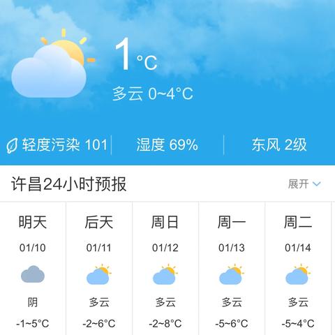 许昌天气预报15天查询（许昌天气预报15天查询百度）