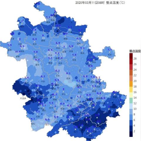 安徽天气预报一周7天（安徽天气预报一周7天黄）