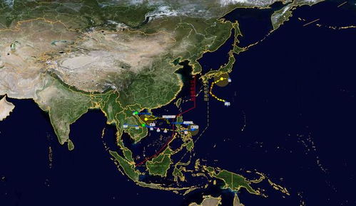 浙江水利台风路径（17号18号19号台风）
