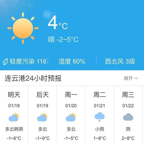 连云港40天天气预报（连云港天气预披3o天）